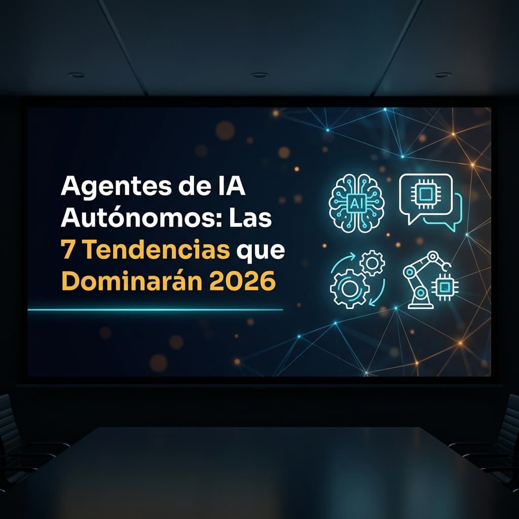 Agentes IA Autónomos 2026: Las 7 Tendencias que Dominarán tu Sector